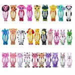 10-20PCS Lovely Cartoon Animal Cute Hair Clips For Girl Headwear Hair Accessories