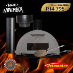 Bella Forno Pizza Oven With 600MM Flue Cowl Pizza Paddle & Log Claw D3000150