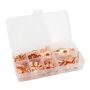 140 Pcs Heat Shrink Wire Lugs Set With Thickened Copper Terminals