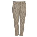 Fine Leaf Braided Pants - Beige XL