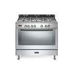ELBA Fusion 90CM 5 Burner Gas Stove With Multifunction Electric Oven - Stainless Steel + Free Totai Heater