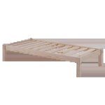 Box Bed Base - Raw