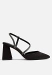 Petrraa Block Heel - Black