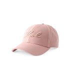 K signature Cap -misty Rose