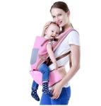 Breathable Multifunctional Baby Carrier - Pink