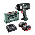 Metabo 18V Cordless Impact Wrench Combo Ssw 18 Ltx 1750 Bl