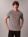 Calvin Klein Mens Calvin College T-Shirt In Green - Green Heather 2XL