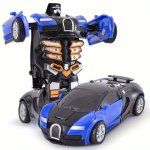 One-key Transforming Car Toys Automatic Transforming Robot Plastic Model Car Christmas Halloween Gifts Christmas Halloween Thank