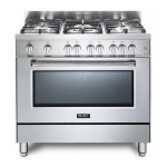 ELBA Excellence 90CM 5 Burner Full Gas Stove Stainless Steel 01 9S4EX988N