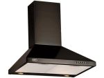 Defy 600MM Black Chimney Extractor - DCH310