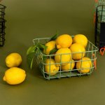 Metal Basket Medium 5 Colours - Terracotta