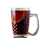 Tumbler 310ML 6PC Clear Nail Glass