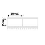 NB572 - - K3 Only - 30X15MM 2L - 3 320 White Labels