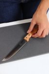 Stainless Steel Kitchen Everyday Knife With Wooden Handle