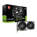 GEFORCE Msi Nvidia Rtx 4070 Super Ventus 2X Oc 12GB Graphics Card