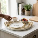 Nordic Luxury Serving Tea Trays