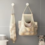 1PC Multi-purpose Kitchen Storage Bag - Wall-mounted Food-safe Mesh Organizer For Onions Garlic Fruits & Vegetables
