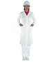 Uvex Ladies Laboratory Coat Size 36 White 65% Polyester / 35% Cotton 1/1 Arm Type 81510