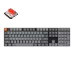 K5 Max Qmk via Full-sized Wireless Custom Mechanical Keyboard Red Switches