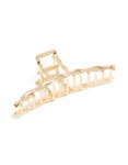 Goldair Gold Molten Wave Hair Claw Clip