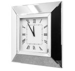 Mirror-framed Wall Clock 51 Cm X 51 Cm
