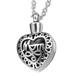 Chris Johnsons Cremation Memorial Keepsake Urn Necklaces Cross Infinity Coffin for Ashes