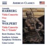 Amanda Harberg: Viola Concerto elegy max Wolpert: Viola Concerto Cd
