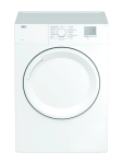 DEFY-8KG-AIR Vented Tumble Dryer-white