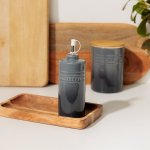 Casa Oil And Vinegar Dispenser Slate