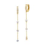 Georgini A Christmas Journey Clara Earrings - Gold