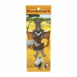 Leather Bookmark - Frankie The Rhino