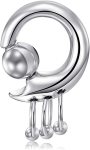 Mayhoop 00G-10G Captive Bead 3 Rings Dangle