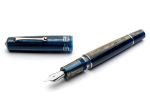 Leonardo Momento Zero Grande 2.0 Fountain Pen Dark Hawaii With Rhodium Trim