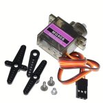 1PC Gear Metal Micro Servo Analog Gear Motor Rc Servo Motor 180 Degrees 360 Degrees Used For Micro Cars Planes Helicopters Ardui