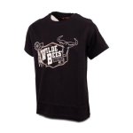 WBB193 Black Windpomp Badge Boys Tee - 9 To 10
