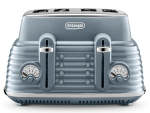 De'Longhi Scultura Selections 4 Slice Toaster - CTZS4003.AZ