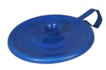 Candle Stick Holder Metal Blue