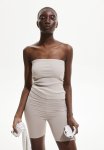 Ribbed Tube Top - Light Greige