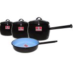Kangol Kango- Cordon Bleu Enamel Pots 7PIECE