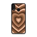 Custom Printed Tpu Cases - Samsung Galaxy A20 Samsung Galaxy A30 & 39 Brown Heart& 39 By
