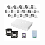 Hikvision 16 Channel 1080P Colorvu Smart Hybrid Complete Kit