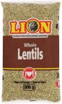 Whole Lentils Whole