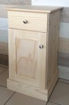 Forty Pedestal Shaker Door – Raw