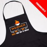 Weet Hoe Om Te Braai- Personalised Braai Apron