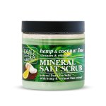Dead Sea Collection Salt Scrub With Hemp And Coconut Oil Extract 660GR