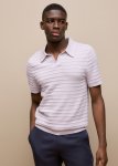 Cotton Silk Textured Polo