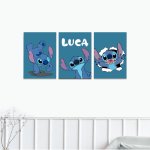Canvases Blue Stitch