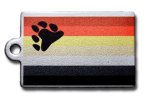 Bear Flag Dog Tag