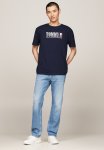 Tommy Hilfiger Tjm Reg Tommy Dna Flag Tee Ext - Dark Night Navy
