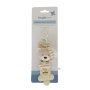 Snuggletime Classical Plush Bear Pacifier Clip Beige